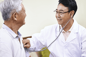 Physcial exam to help diagnose asthma